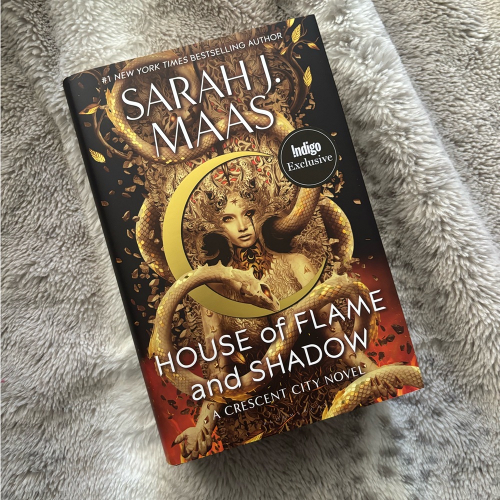 CRESCENT CITY 3 House of Flame and Shadow by Sarah J. Maas INDIGO EDITION